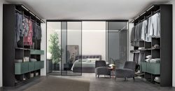 Sistema Doxa Tomasella per cabina armadio moderna