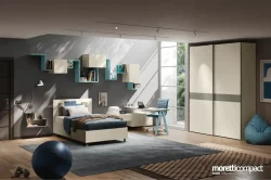 Camera da letto Moretti Compact moderna
