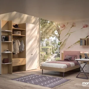Cameretta Moretti Compact progettata da AF Casa Design Roma